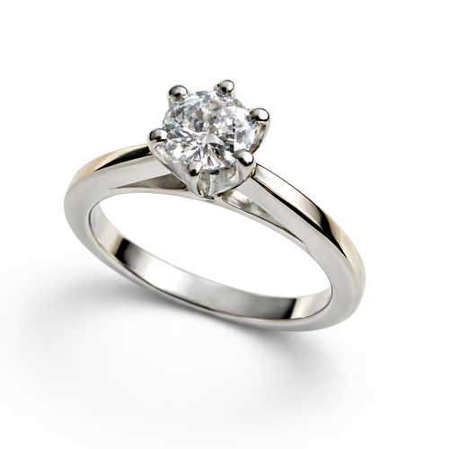 Anillo en plata cubierto en oro de 18 k Destello Imperial