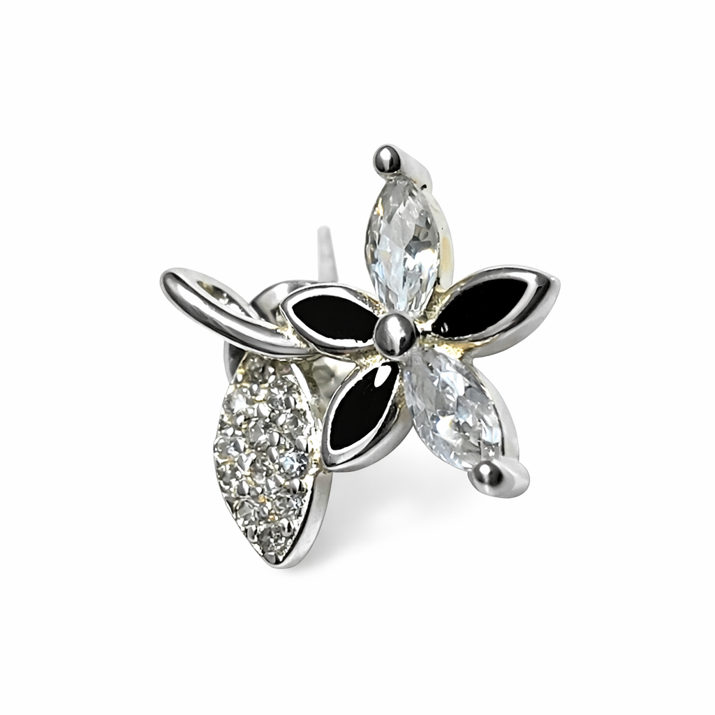 Juego en plata 925 Flor Nocturna