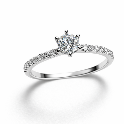 Anillo Solitario Eterno