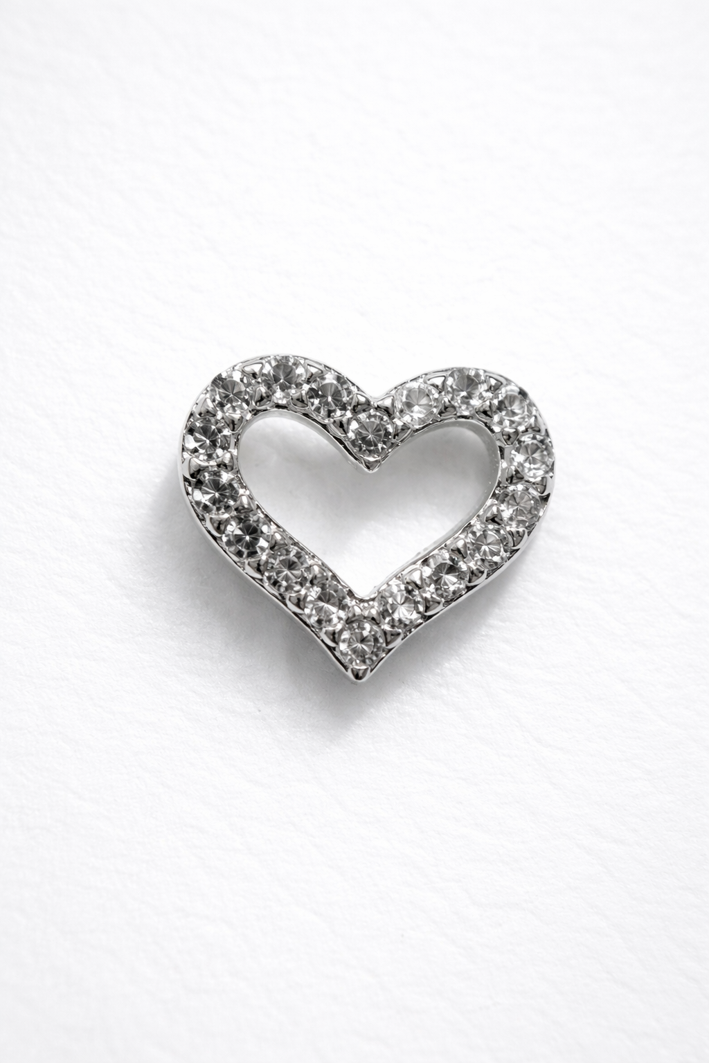 Juego en Plata 925 Corazón Brillo Eterno