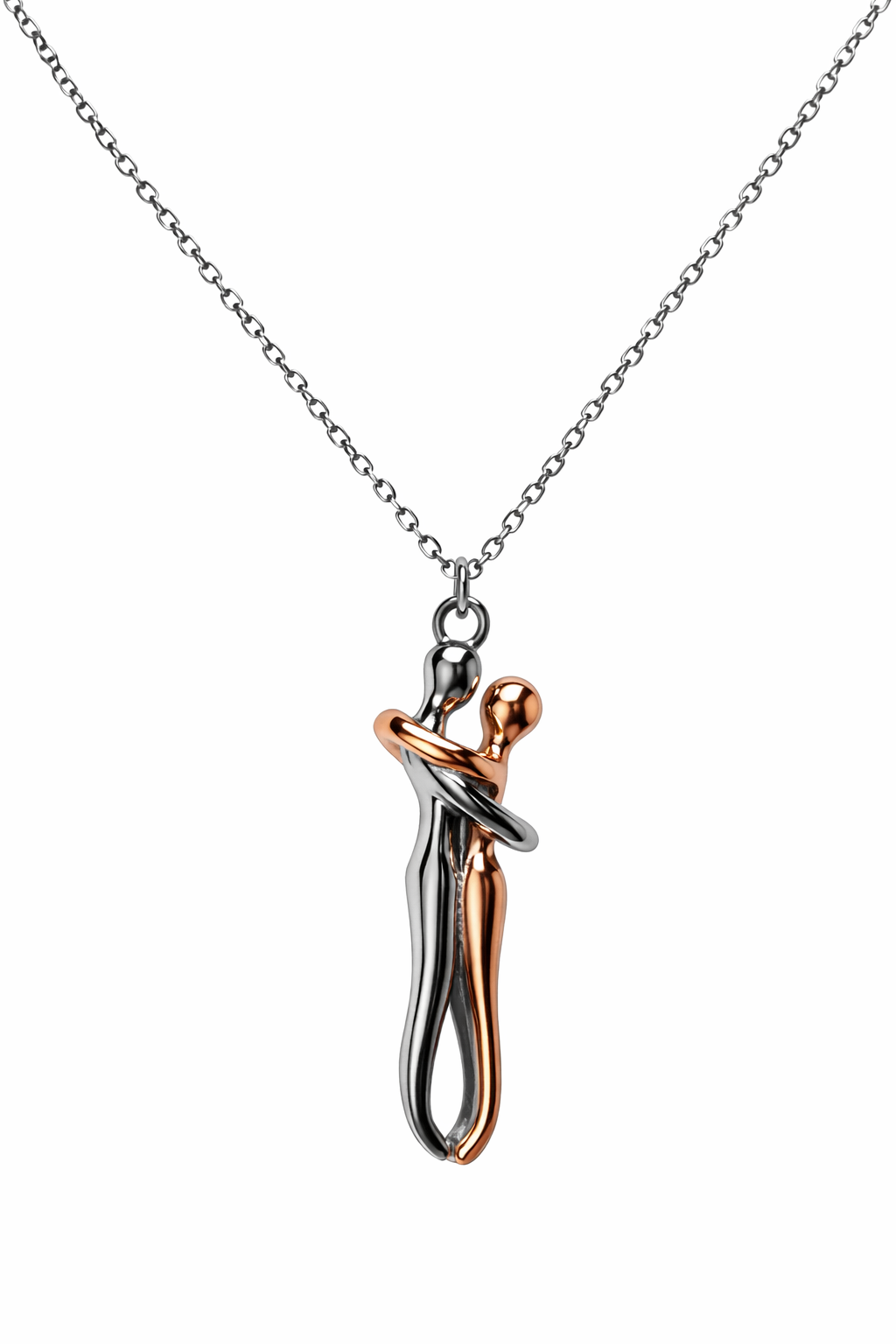 Dije en plata 925 Abrazo Eterno