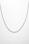 Cadena Diamantada Brisa de Plata